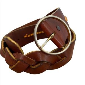 BRAIDED Leather Belt
